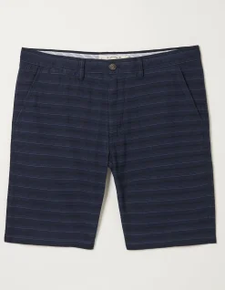 FatFace Mawes Stripe Chino Shorts Navy Hot