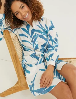 FatFace Mcs Fenella Seaweed Dress Ivory Hot