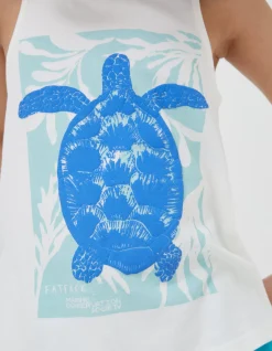 FatFace Mcs Graphic Vest Off White Best