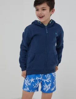 FatFace Mcs Zip Through Navy Hot