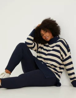 FatFace Meribel High Rise Leggings Navy Discount