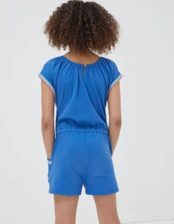 FatFace Mia Playsuit Cobalt Blue