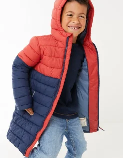 FatFace Miller Longline Coat Red