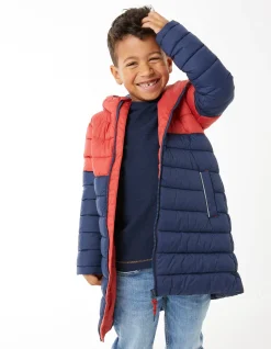 FatFace Miller Longline Coat Red