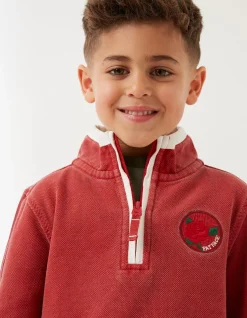 FatFace Mini England Airlie Sweat White New