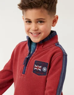FatFace Mini Uk Airlie Sweat Red Online