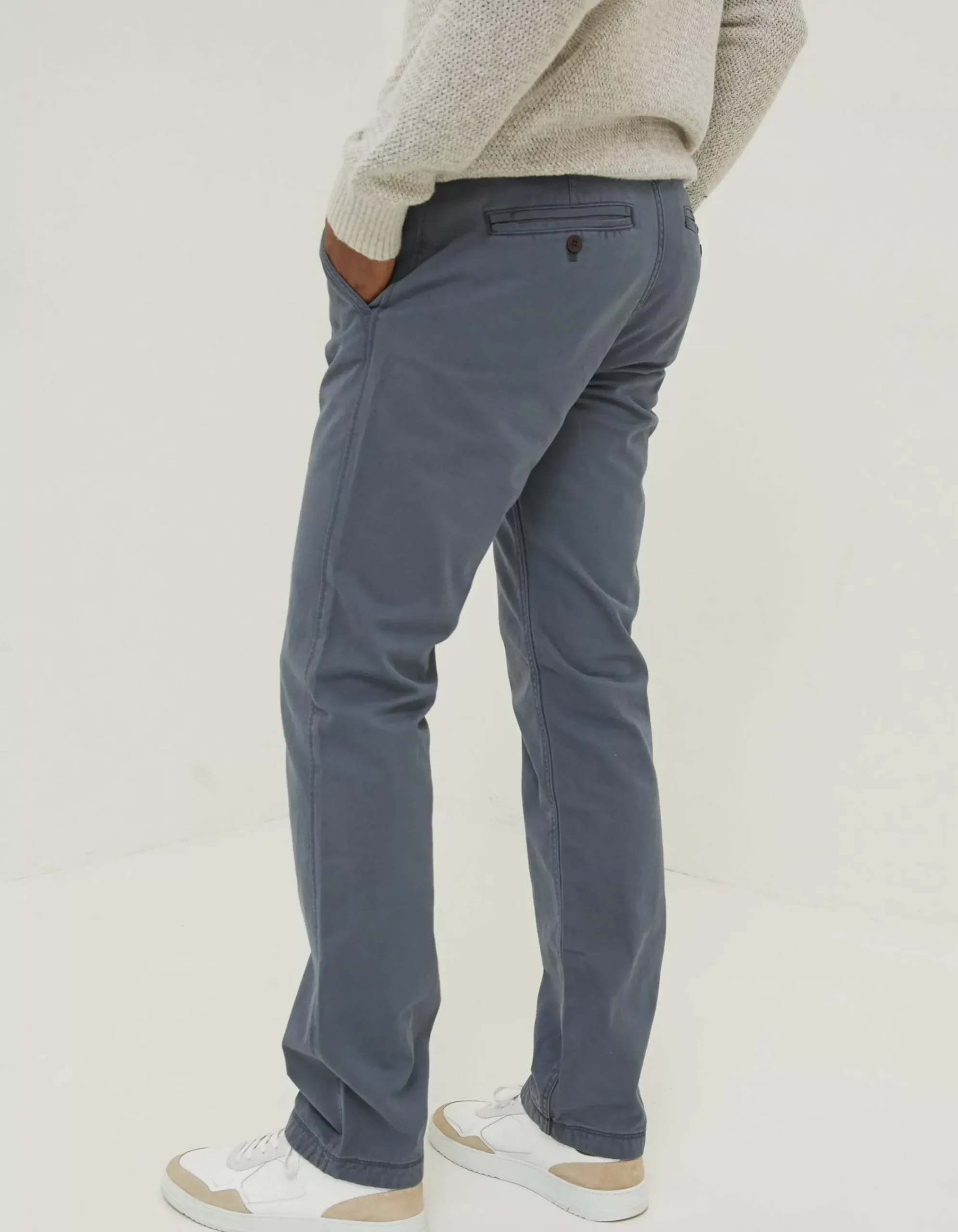 FatFace Modern Coastal Chino Dusky Blue Online