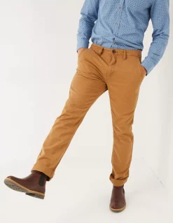 FatFace Modern Coastal Chino Tan Brown Sale