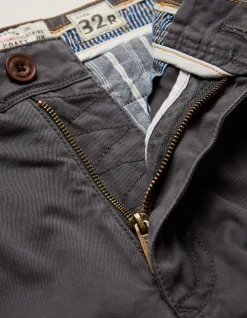FatFace Modern Coastal Chinos Charcoal Grey New