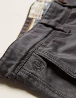 FatFace Modern Coastal Chinos Charcoal Grey New