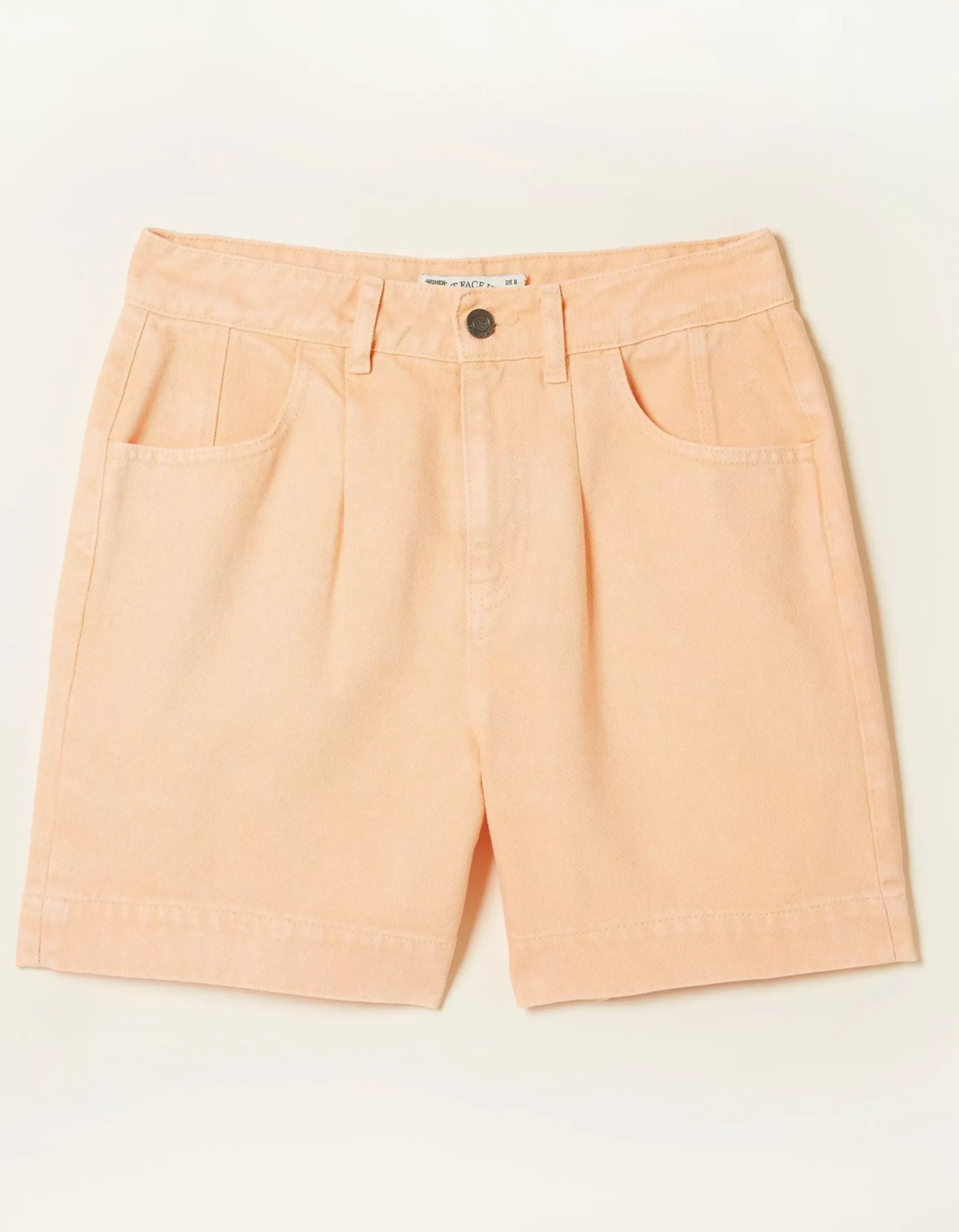 FatFace Mom Shorts Orange Clearance