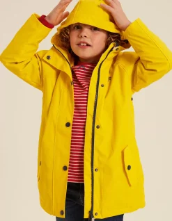 FatFace Muddy Puddle Puddleflex Plain Jacket Sunshine