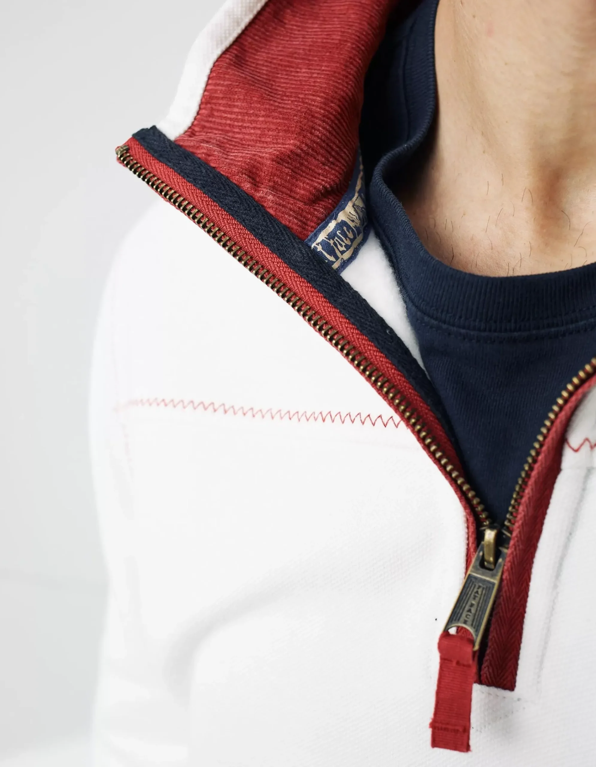 FatFace Nation Airlie England Sweatshirt White Sale