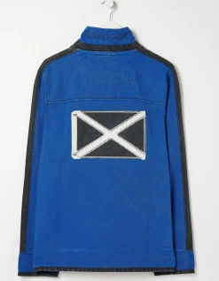 FatFace Nation Airlie Scotland Sweatshirt Blue Outlet