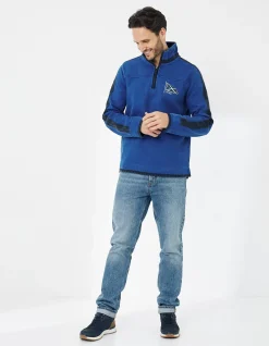 FatFace Nation Airlie Scotland Sweatshirt Blue Outlet
