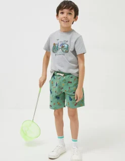 FatFace National Forest Eddie Shorts Green