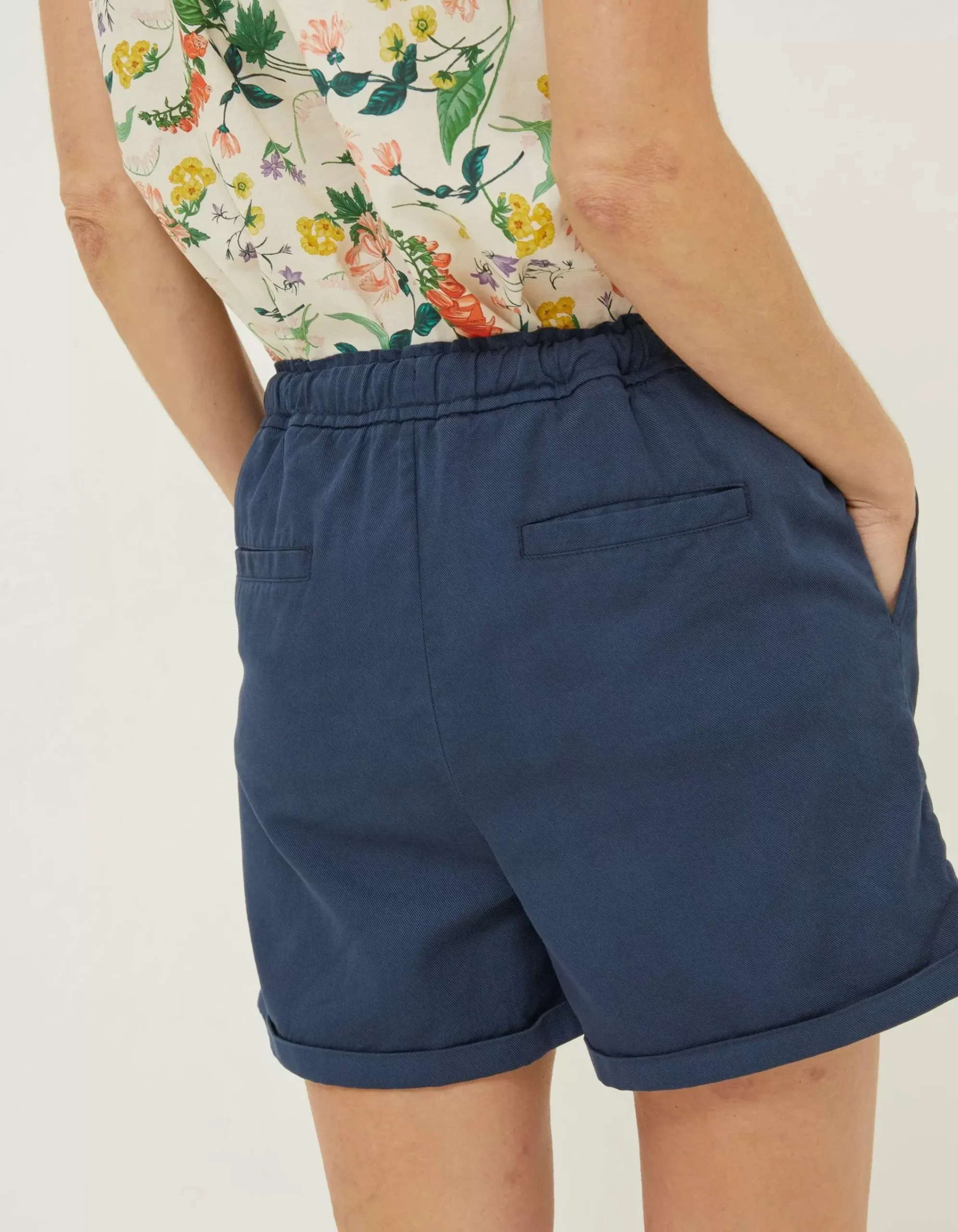 FatFace National Forest Pocket Detail Shorts Navy Hot