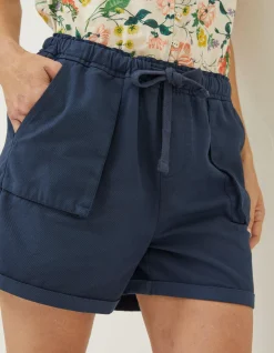 FatFace National Forest Pocket Detail Shorts Navy Hot