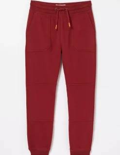 FatFace Noah Knee Panel Joggers Plum Clearance