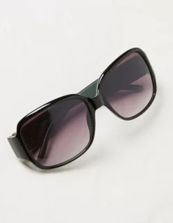 FatFace Olivia Oversized Sunglasses Black Hot