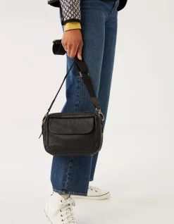 FatFace Oslo Camera Bag Black Outlet