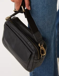 FatFace Oslo Camera Bag Black Outlet