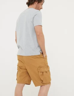 FatFace Padstow Pull On Cargo Shorts Tan Best