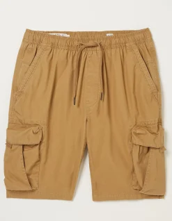FatFace Padstow Pull On Cargo Shorts Tan Best