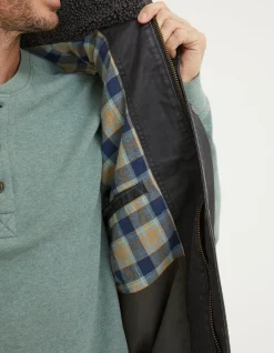 FatFace Paignton Gilet Charcoal Grey Clearance