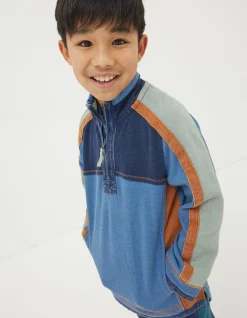 FatFace Panel Airlie Navy New