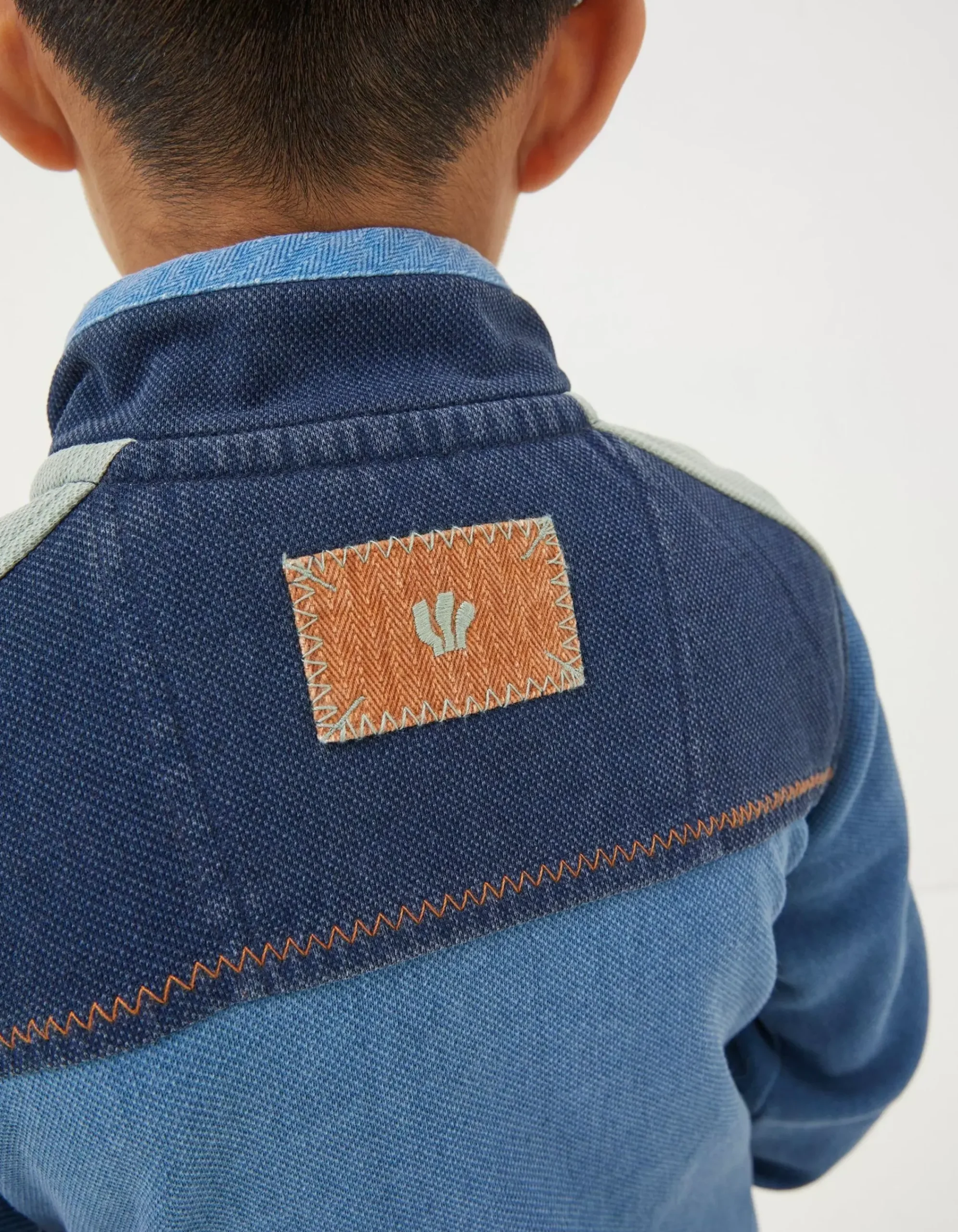FatFace Panel Airlie Navy New