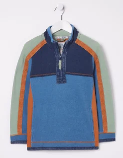 FatFace Panel Airlie Navy New