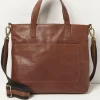 FatFace Paris Tote Bag Chestnut Outlet