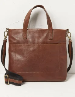 FatFace Paris Tote Bag Chestnut Outlet