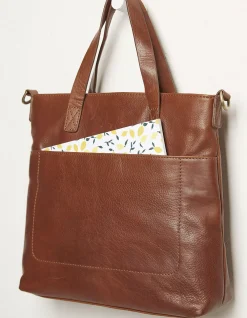 FatFace Paris Tote Bag Chestnut Outlet