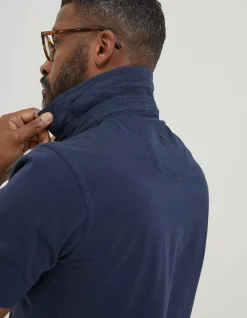 FatFace Perranporth Polo Navy Clearance
