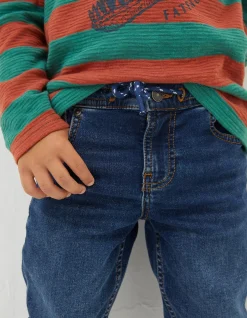 FatFace Petworth Pull On Jeans Denim Blue Online