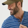 FatFace Plain Baseball Cap Khaki Green