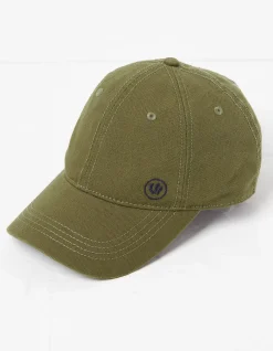 FatFace Plain Baseball Cap Khaki Green