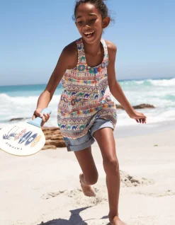 FatFace Polly Aztec Print Cami Multi Clearance