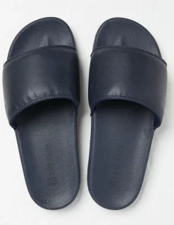FatFace Pool Sliders Navy New