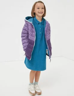 FatFace Poppy Padded Jacket Purple Discount