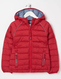 FatFace Poppy Padded Jacket Red Discount