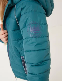 FatFace Poppy Padded Jacket Teal