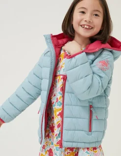 FatFace Poppy Padded Jacket Light Sage Hot