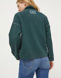 FatFace Relaxed Airlie Sweatshirt Teal Green Online