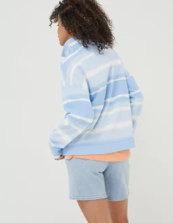 FatFace Relaxed Tie Dye Airlie Blue