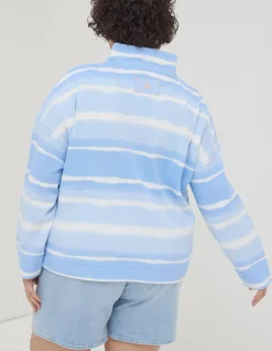FatFace Relaxed Tie Dye Airlie Blue