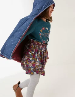 FatFace Reversible Star Jacket Navy Discount