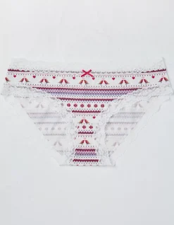 FatFace Robin Fairisle Short Knickers White Hot